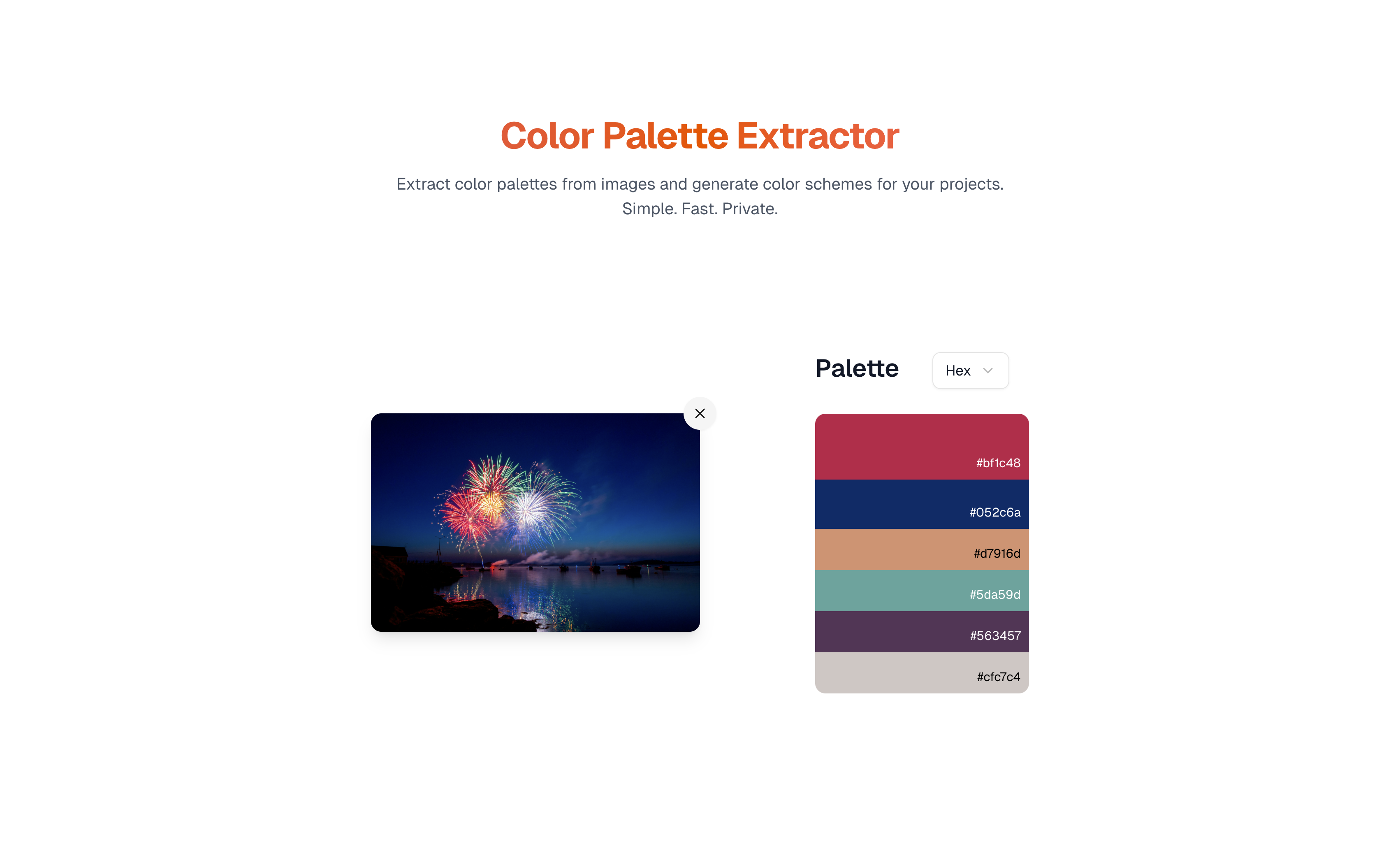 Color Palette Extractor